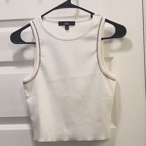 Lulus rhinestone top
